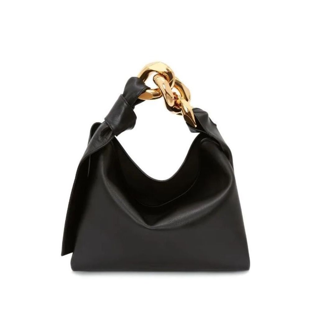 JW Anderson Accessories Small Chain Hobo Bag Like New Black $1050